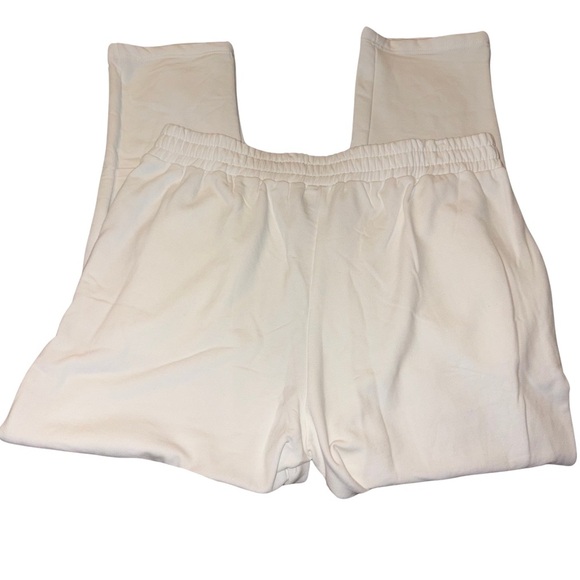 Weekend Routine White Knit Skinny Pants with Elastic Waistband, Pockets NWT - Picture 5 of 5